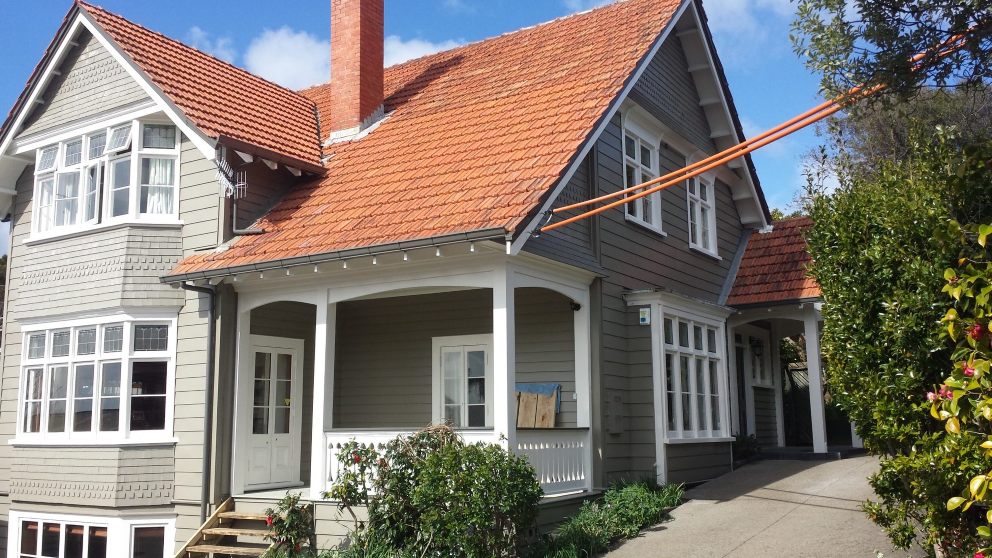 Professional house painters in Auckland – completed painting project - Complete Villa Exterior Painting Project